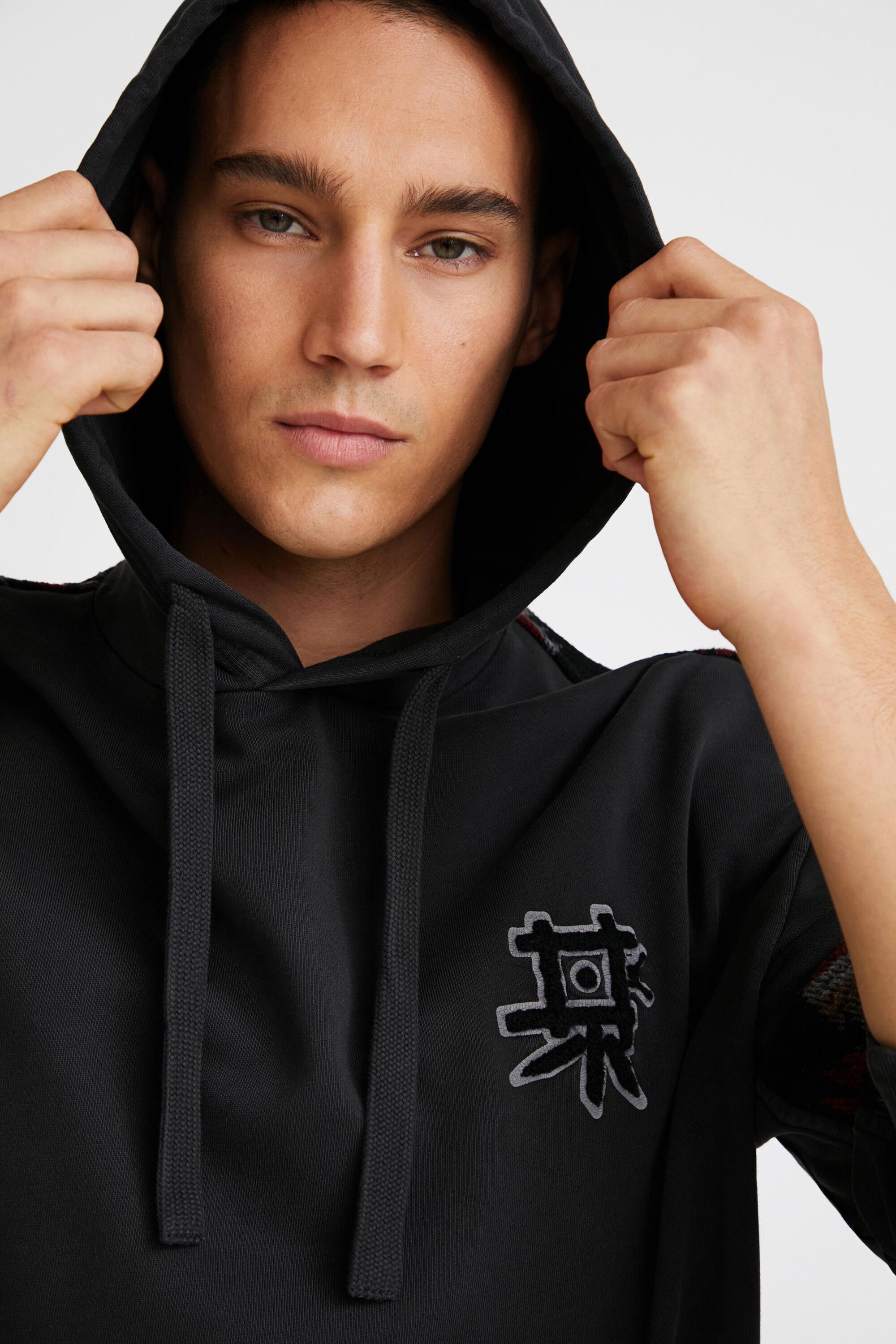 Свитшот мужской Desigual 22smsk04 S Серый - фото 2 Свитшот мужской Desigual 22smsk04 S Серый - фото 2