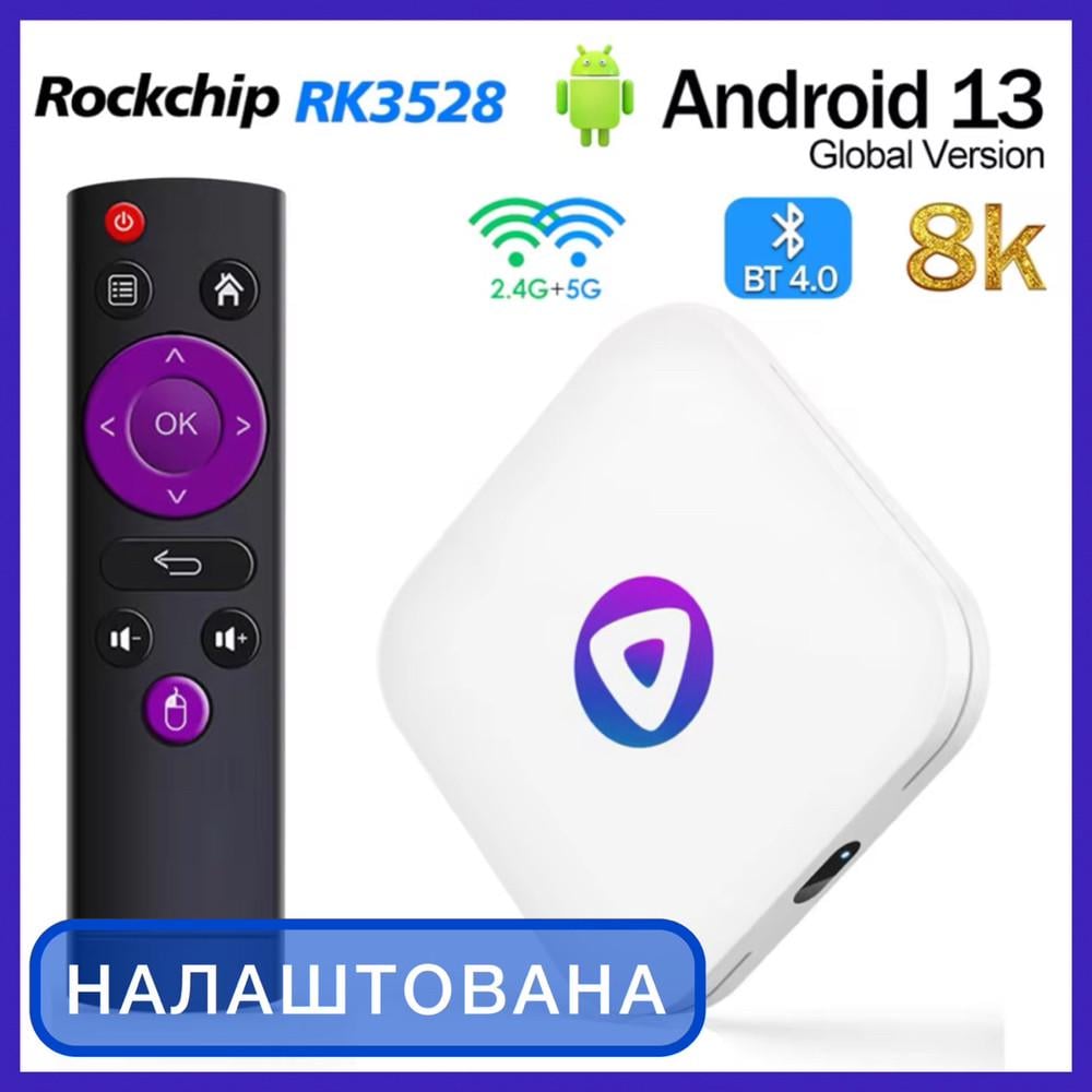 Смарт-приставка H96 MAX M1 smart TV box android 13 4/32GB налаштована - фото 2 Смарт-приставка H96 MAX M1 smart TV box android 13 4/32GB налаштована - фото 2