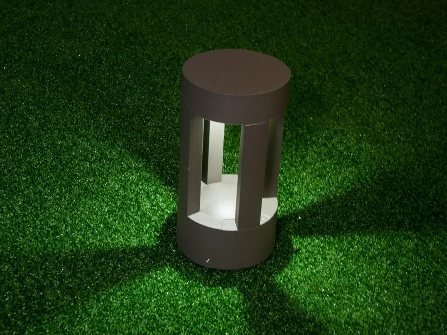 Садово-парковый светильник светодиодный Боллард 20 см Серый (DFC-1021/200GR CW)