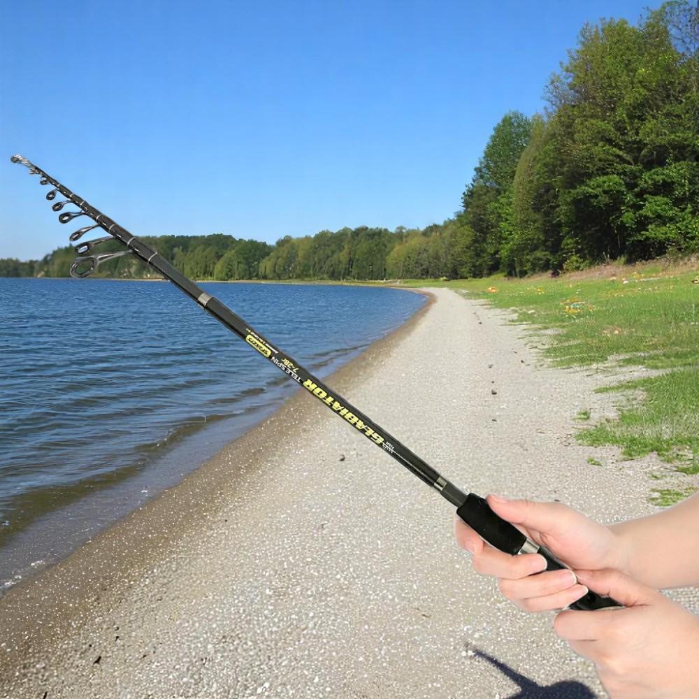 Спінінг телескоп штекерний Sams Fish Gallant 7-28 г 10/1 к 2,7 м (SF24274) - фото 2 Спінінг телескоп штекерний Sams Fish Gallant 7-28 г 10/1 к 2,7 м (SF24274) - фото 2