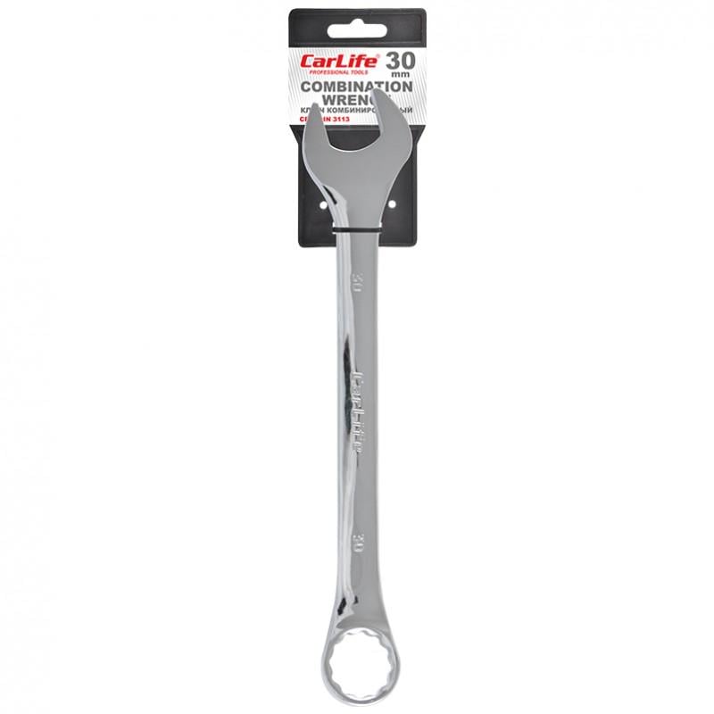 Ключ комбинированный CarLife CR-V 30 мм (WR4030)