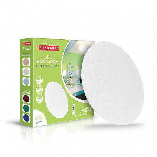 Светильник Eurolamp LED Smart Light Van Gogh 48W RGB 3000-6500K (24575953)