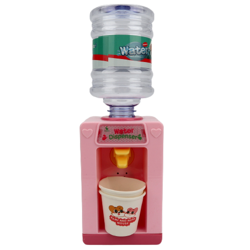 Кулер для води дитячий 250 мл зі стаканчиками Рожевий (4123889)