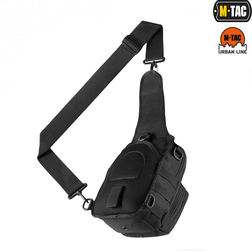 Сумка M-Tac Urban Line City Patrol Carabiner Bag Black (AM0000083) - фото 2 Сумка M-Tac Urban Line City Patrol Carabiner Bag Black (AM0000083) - фото 2