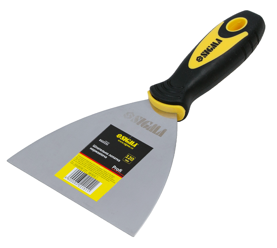 Шпатель Profi з нержавіючої сталі 120 мм (55535) - фото 1