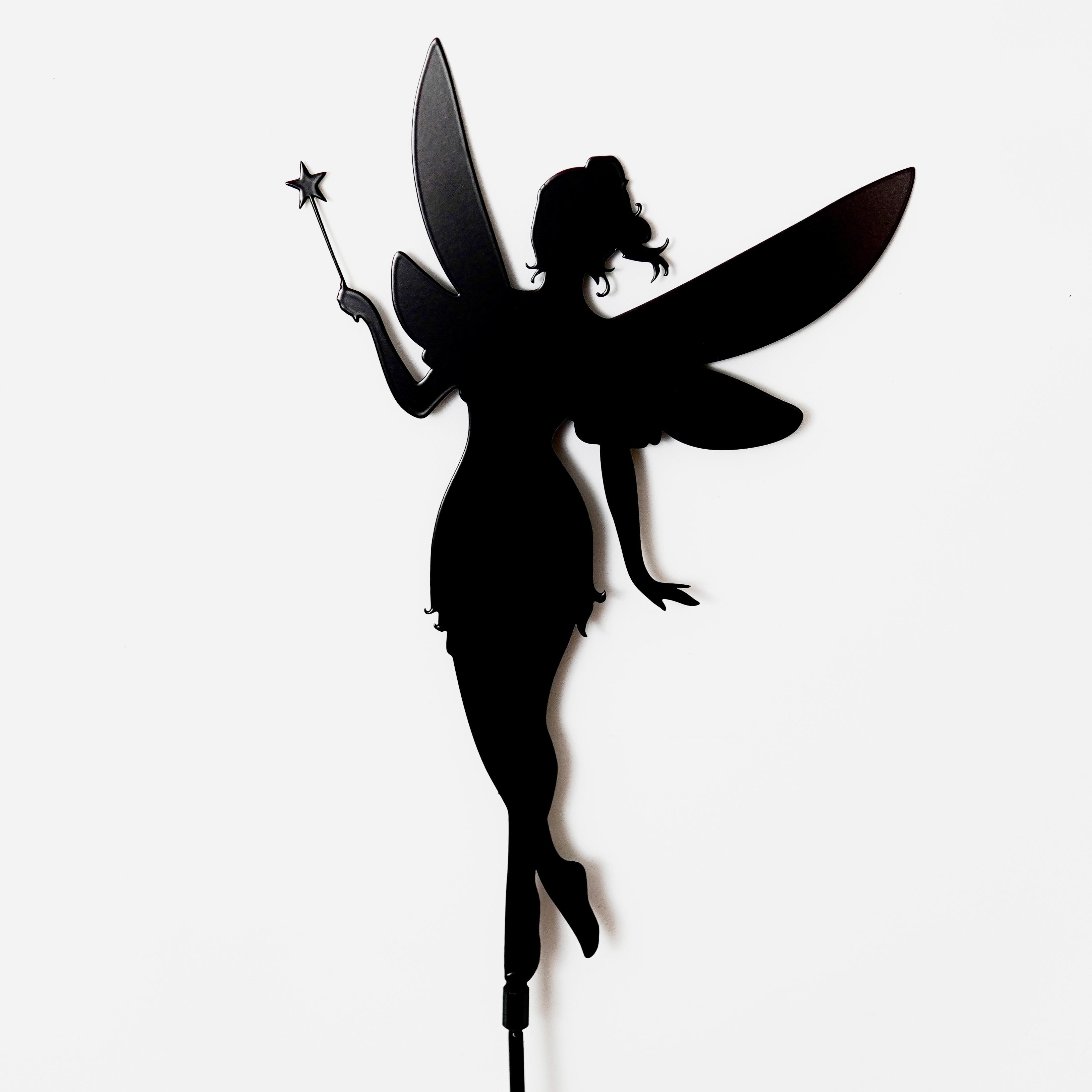 Садовая фигура Очаровательный эльф металлический для сада/подворья/клумбы (DCR060)