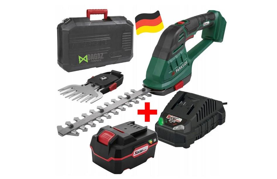 Ножиці акумуляторні для трави та кущів PARKSIDE PAGS 20-Li A1 1 АКБ і зарядний пристрій (67568) - фото 20 Ножиці акумуляторні для трави та кущів PARKSIDE PAGS 20-Li A1 1 АКБ і зарядний пристрій (67568) - фото 20