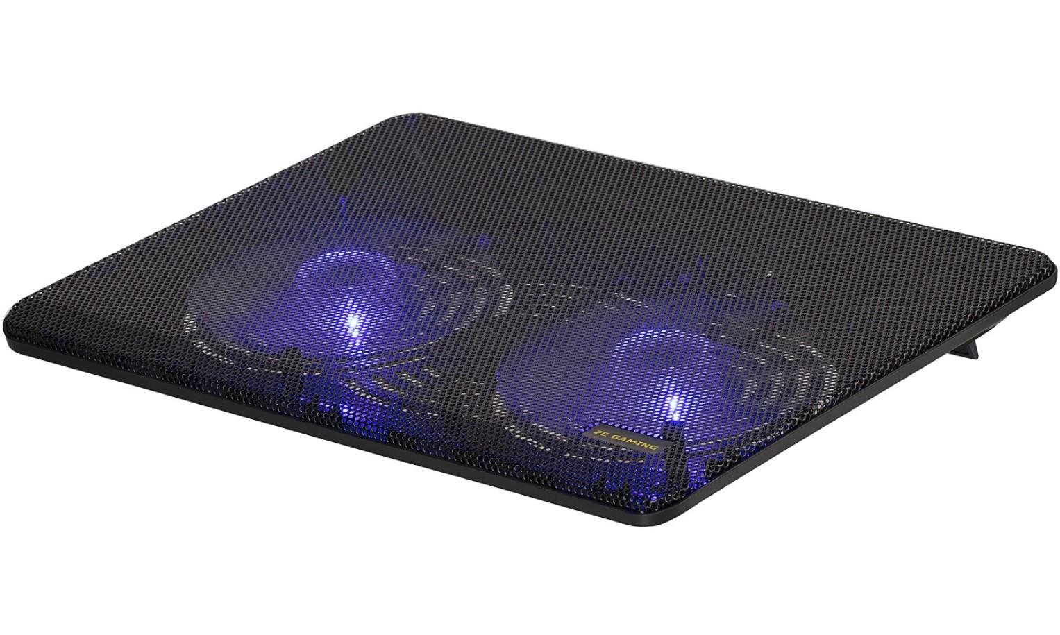 Підставка для ноутбука охолоджувальна 2E Gaming CPG001 14" 2xFan LED - фото 2