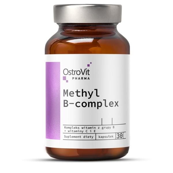 Витамины OstroVit Pharma Methyl B-Complex 30 капсул