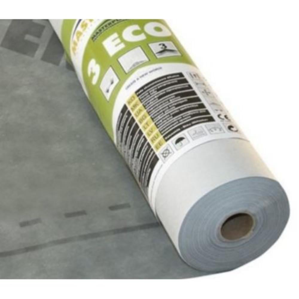 Підпокрівельна мембрана вітробар'єр MASTERMAX 3 Eco тришарова супердифузійна гідроізоляційна 115 г/м 75 м2 (358970109) - фото 3 Підпокрівельна мембрана вітробар'єр MASTERMAX 3 Eco тришарова супердифузійна гідроізоляційна 115 г/м 75 м2 (358970109) - фото 3