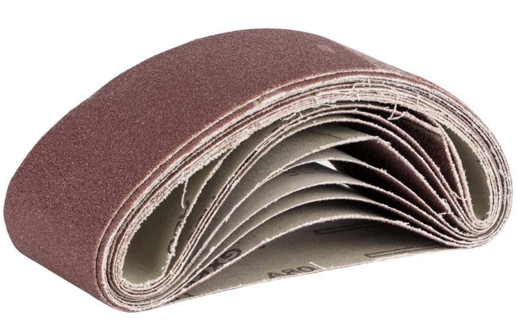 Лента шлифовальная Sigma 75x457 зерно 80 10 шт. (9151081)