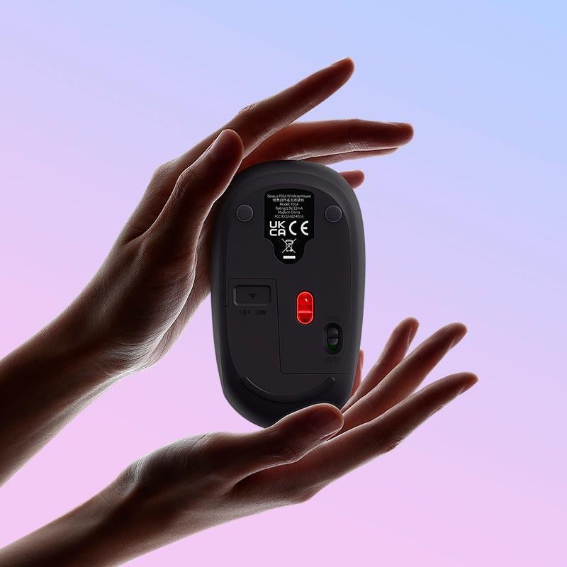 Компьютерная мышка F01A Wireless Mouse Grey - фото 5