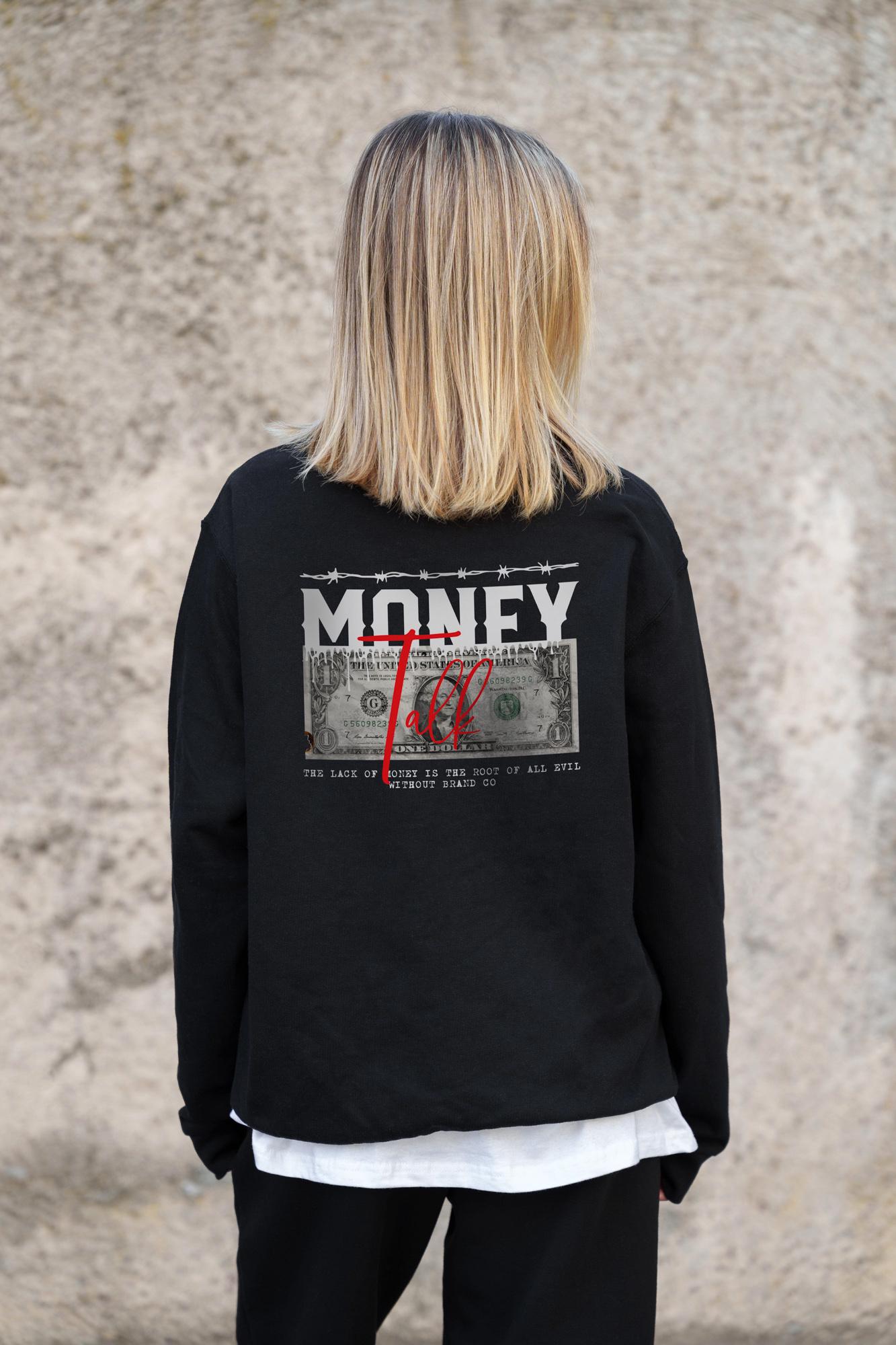 Свитшот оверсайз с принтом Without Talk S/M Black (S/M8055662) - фото 8 Свитшот оверсайз с принтом Without Talk S/M Black (S/M8055662) - фото 8