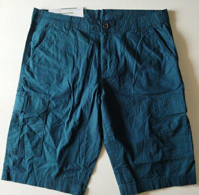 Шорти карго-бермуди чоловічі Livergy бавовняні р. 52 Зелений (33307950)