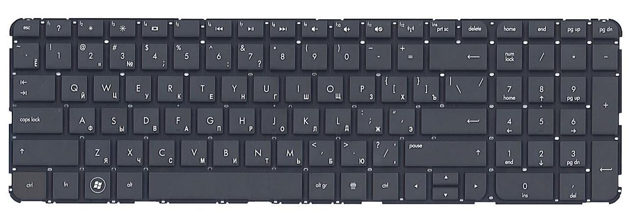 Клавіатура для ноутбука HP Envy M7-1015 матова (681980-251)