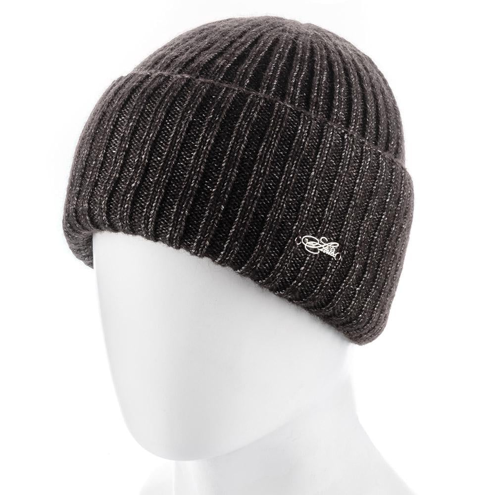 Шапка круглая Atrics WH847 шерстяная теплая зимняя one size Шоколад