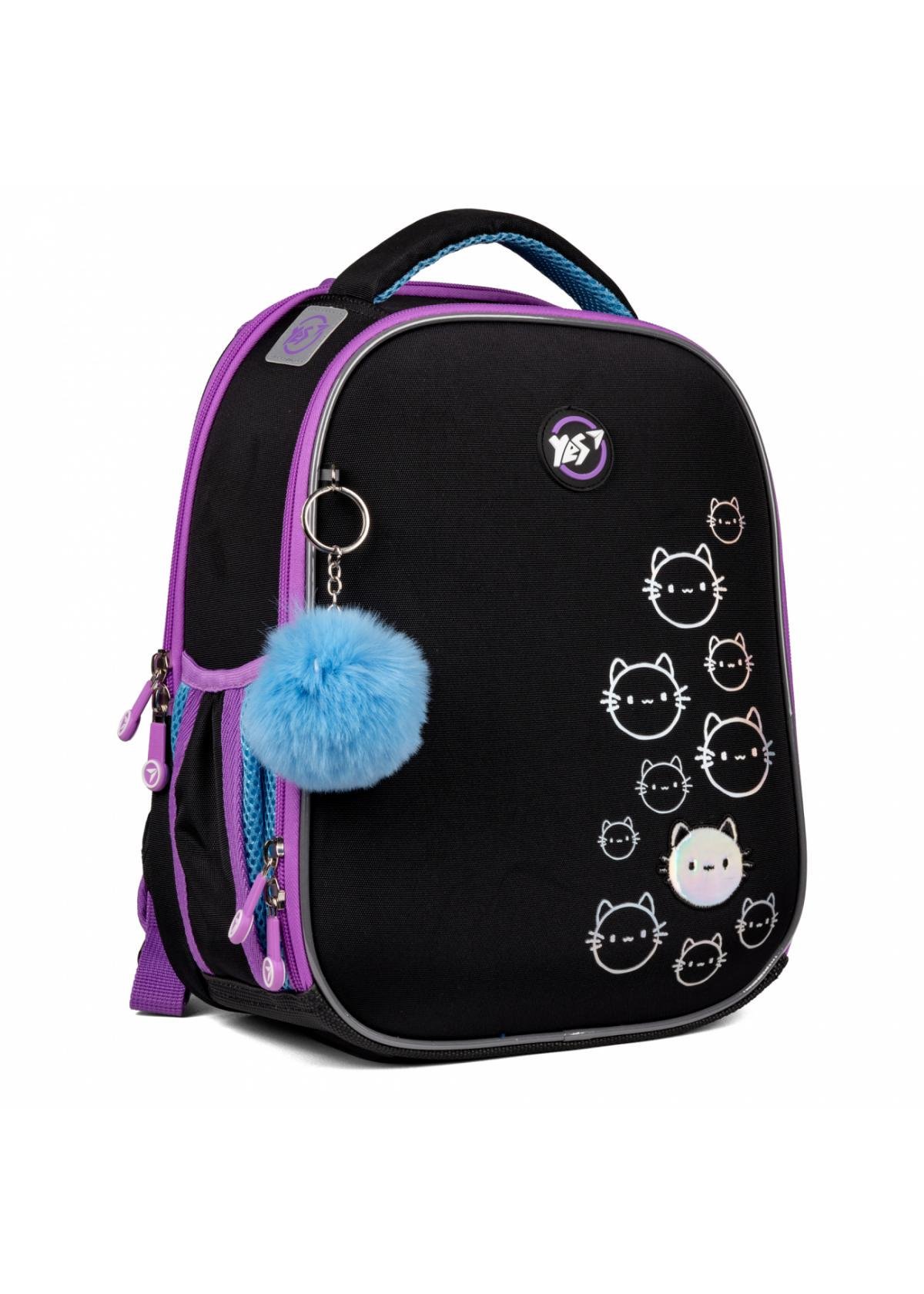 Рюкзак каркасный Yes H-100 Mysterious Cats (559550) Рюкзак каркасный Yes H-100 Mysterious Cats (559550)