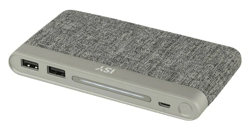 Павербанк ISY IAP-5000-TI 10000 mAh Grey