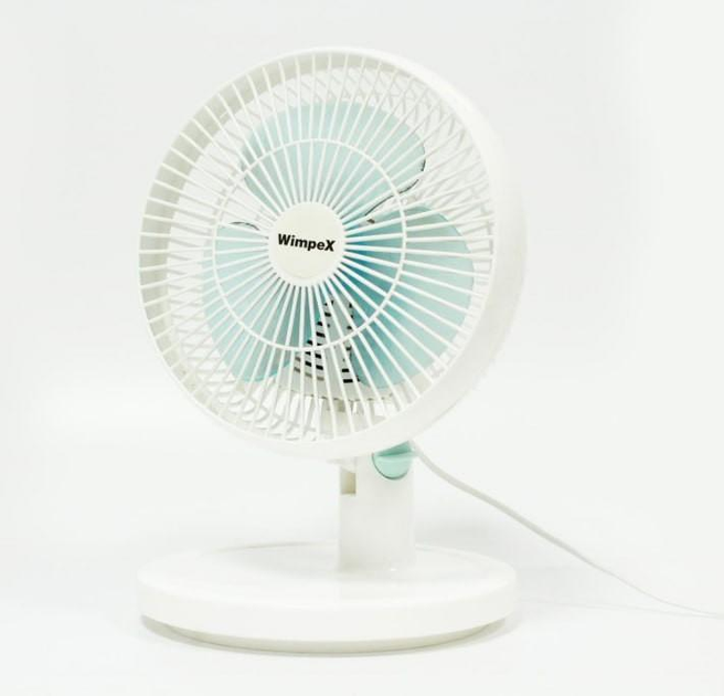 Вентилятор настольный WimpeX WX-909 20 см Белый (ML-04198)