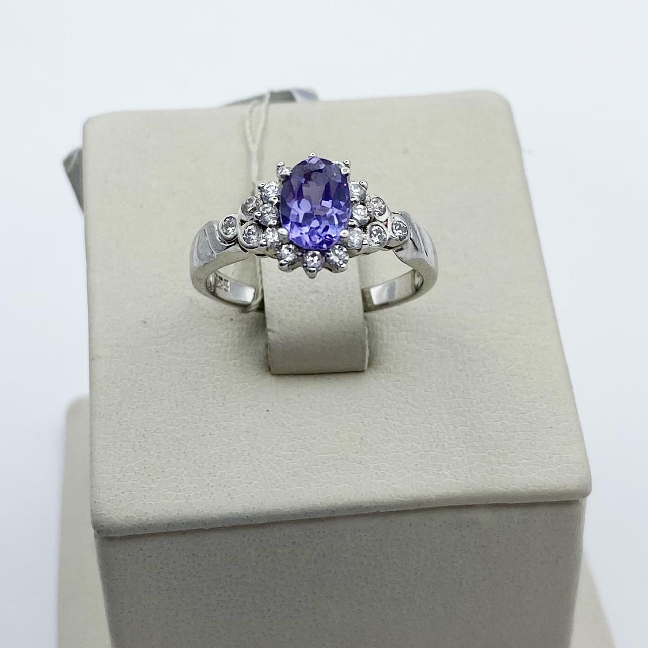 Каблучка срібна з олександритом р. 17 2,7 г (1989621665)