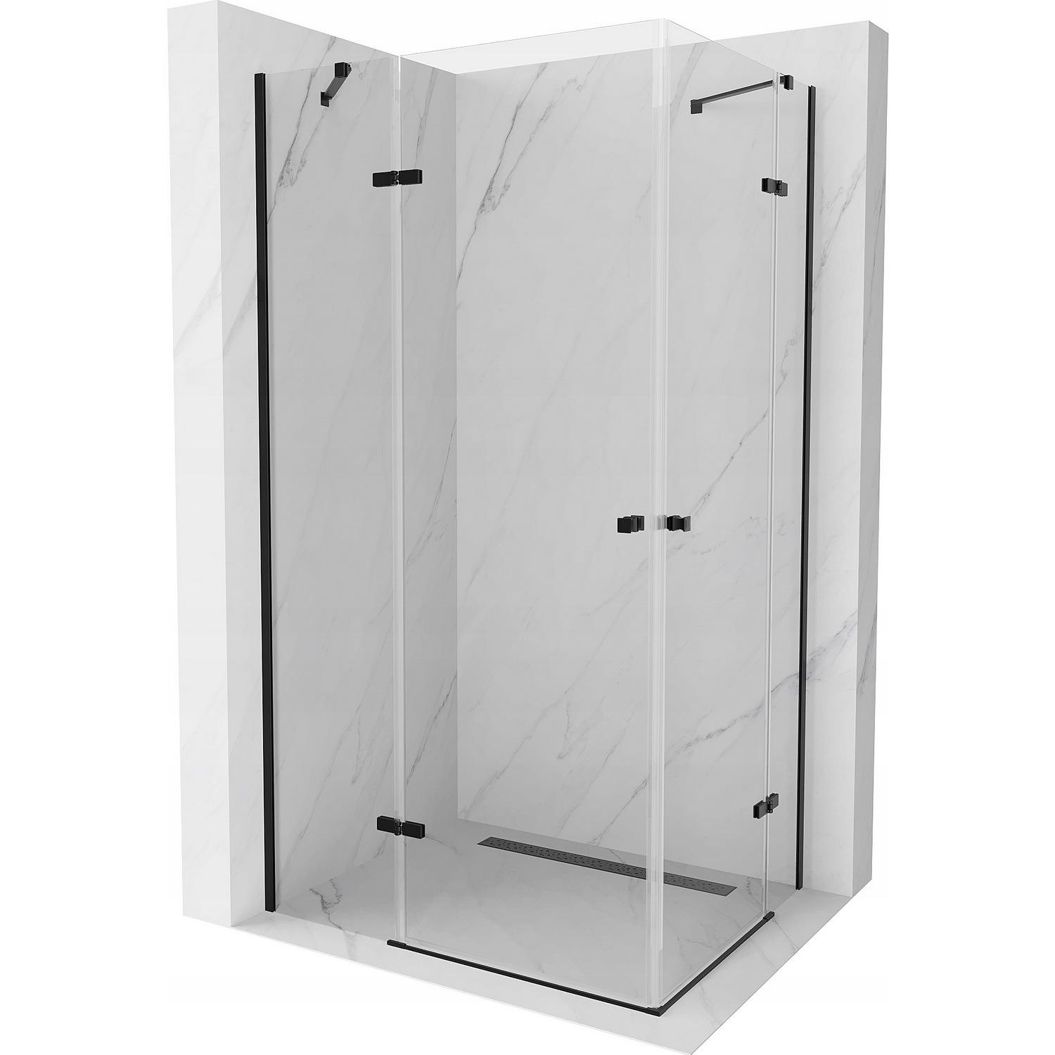 Душевая кабина Mexen Roma MEX-854-090-080-70-00 80x90x190 см Черный (242099) Душевая кабина Mexen Roma MEX-854-090-080-70-00 80x90x190 см Черный (242099)