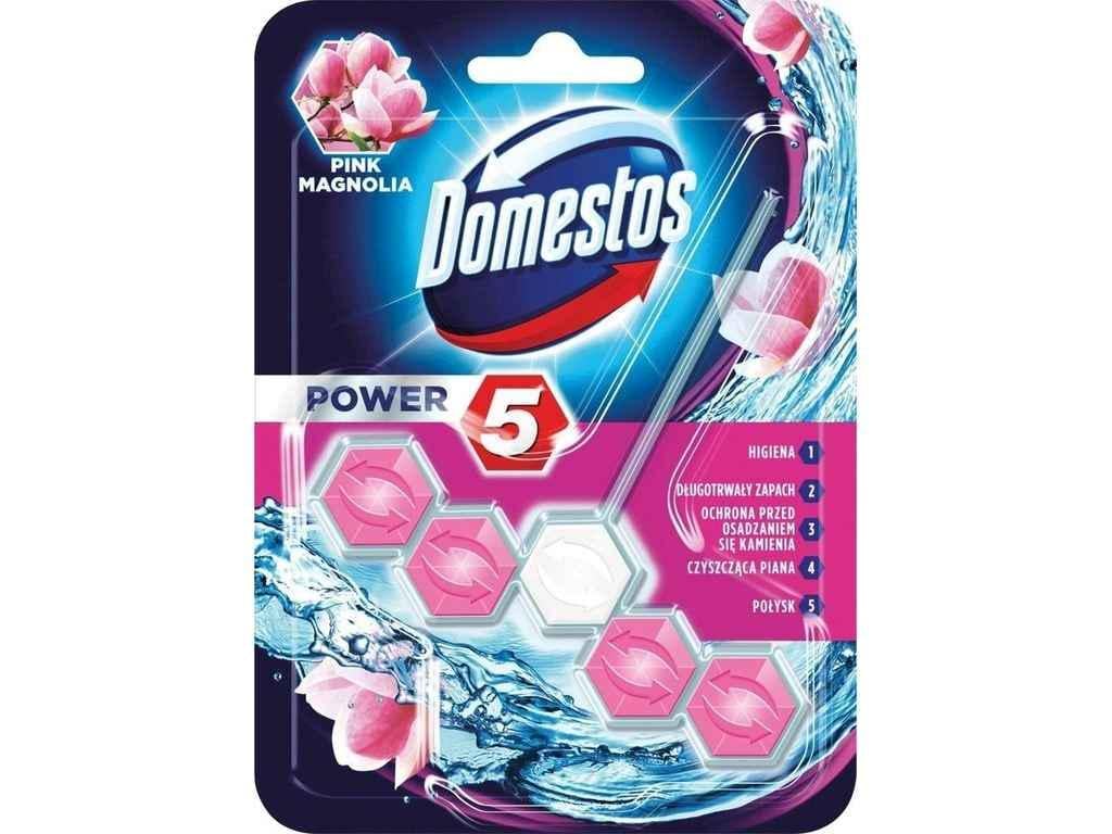 Блок для туалетів Domestos Power 5 Крижана магнолія 55 г (904713)