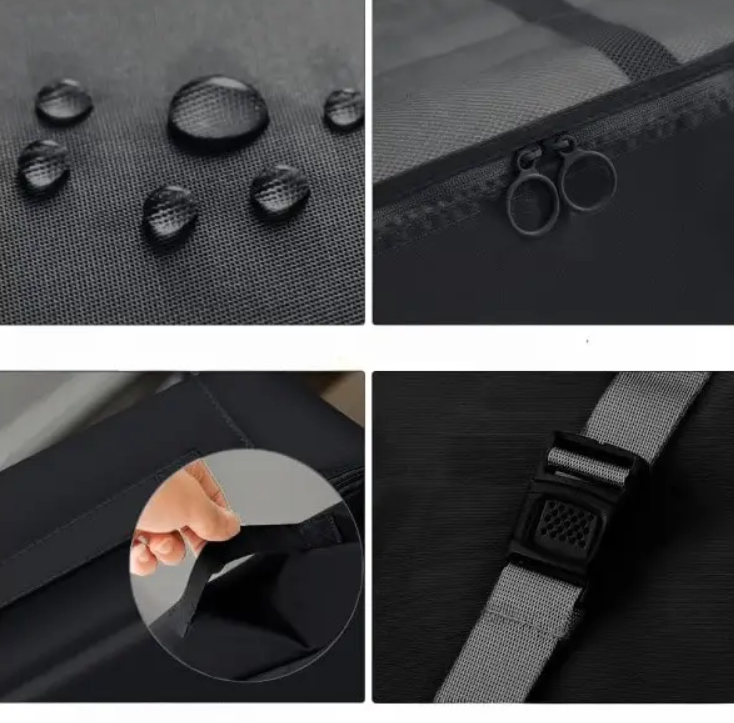 Комплект дорожных органайзеров из нейлона 8в1 для чемодана/рюкзака и ручной клади Серый (КДО-40-11) - фото 7