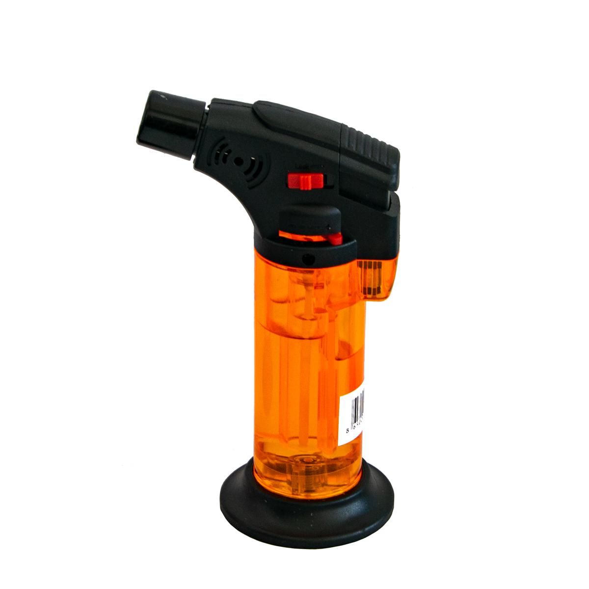 Газовий пальник з п'єзопідпалом Blow Torch Jet Lighter Помаранчевий (1009241-Orange)