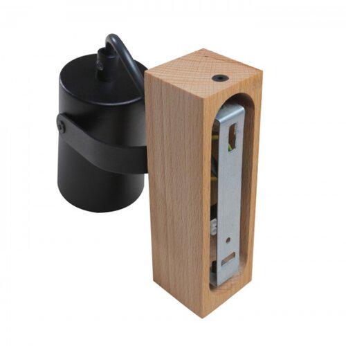 Спот настенно-потолочный ETRON 1-EDR-8600 WoodLine Spot GU10 1x35 Вт Натуральный/Черный (39323) - фото 4