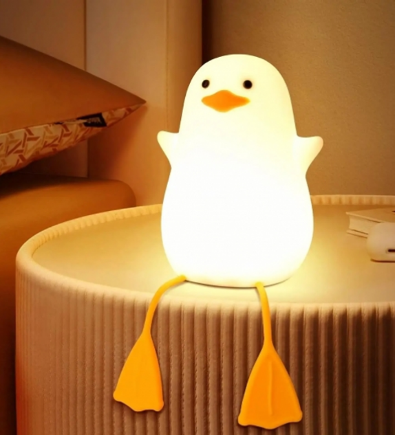 Нічник дитячий силіконовий миленька Качка (ZGZMA-01) - фото 3 Нічник дитячий силіконовий миленька Качка (ZGZMA-01) - фото 3