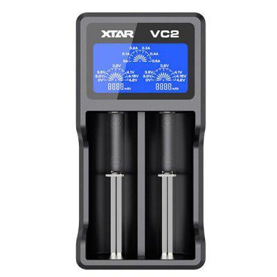Зарядний пристрій розумний Xtar VC-2 Li-ion LED 2 канали