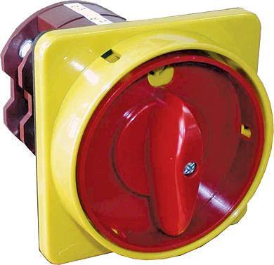 Перемикач кулачковий ETI CS 25 90 U LK 1p 0-1 25А з можливістю блокування замком (4773056)