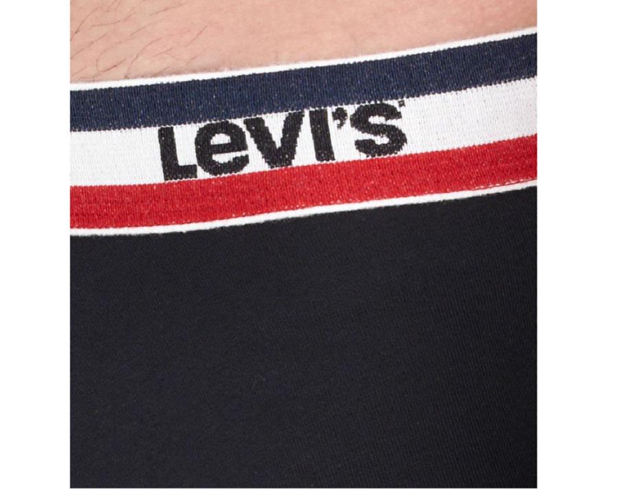 Труси-боксери чоловічі LEVIS Boxers XL 5 шт. Black Grey Melange (701224335-001-030-XL) - фото 5 Труси-боксери чоловічі LEVIS Boxers XL 5 шт. Black Grey Melange (701224335-001-030-XL) - фото 5