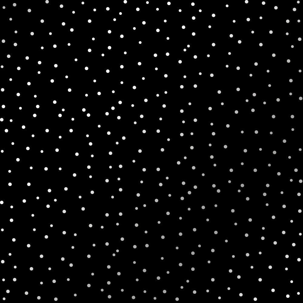 Лист бумаги односторонний Silver Drops с серебряным тиснением 30,5х30,5 см Black