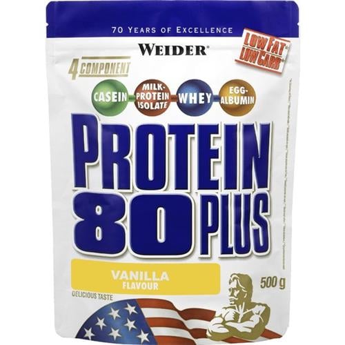 Протеин Weider Protein 80 Plus 500 г 16 порций Vanilla