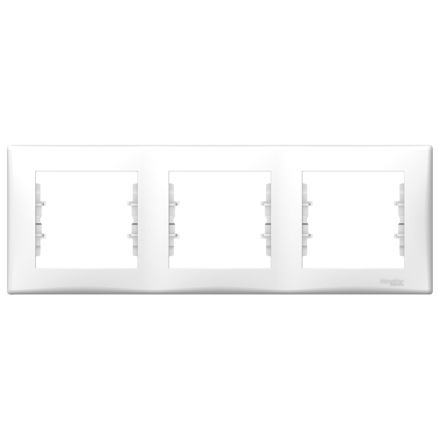 Рамка для розетки Schneider Electric SDN5800521 3-я Белый (69418)