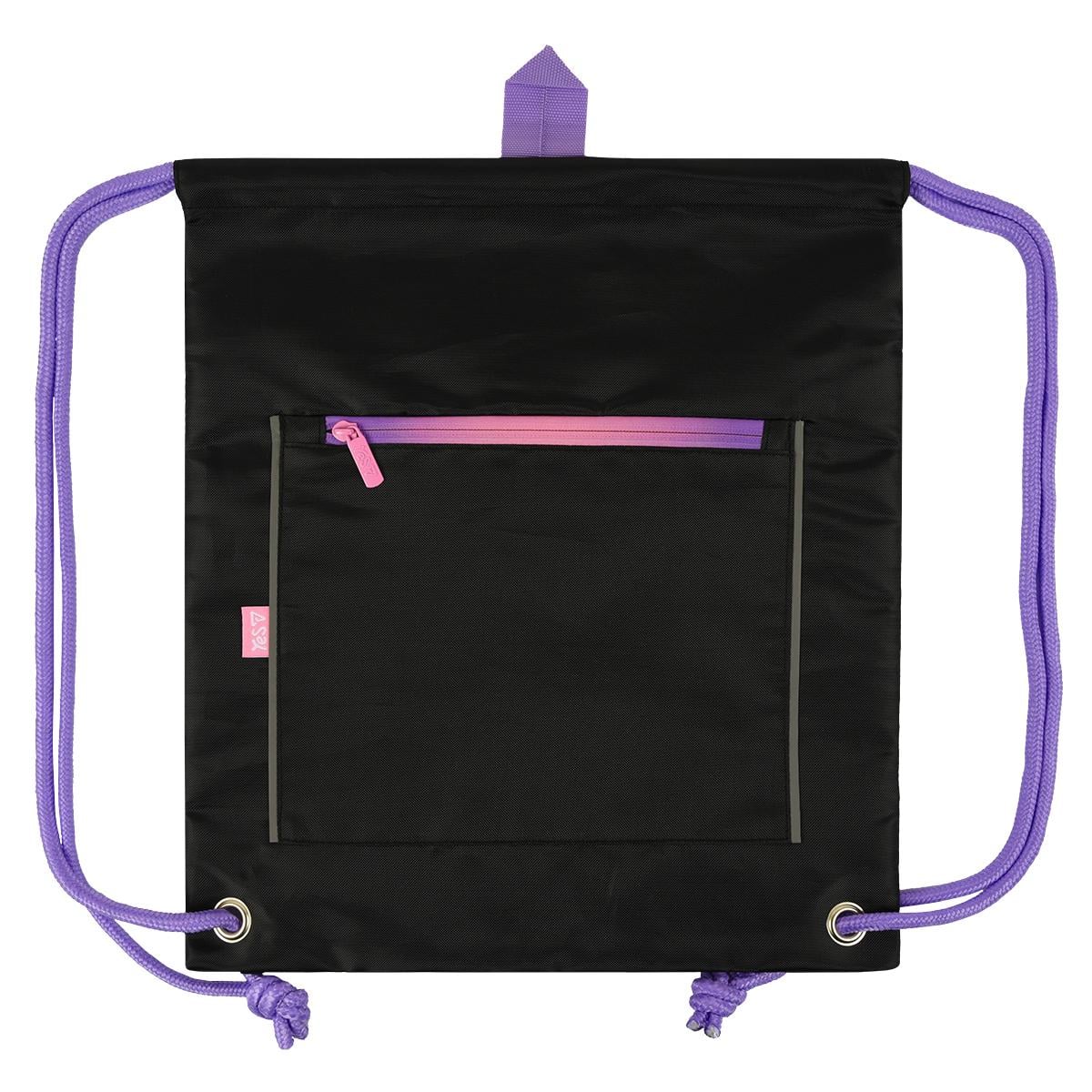 Сумка для обуви YES Black Eddition Purple 40x35 см Черный (550521)
