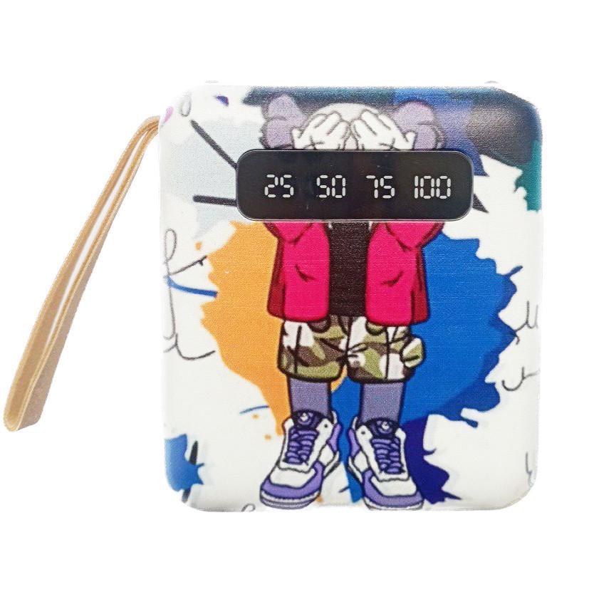 Повербанк Kaws 4в1 5000 mAh с экраном и фонариком (11224)