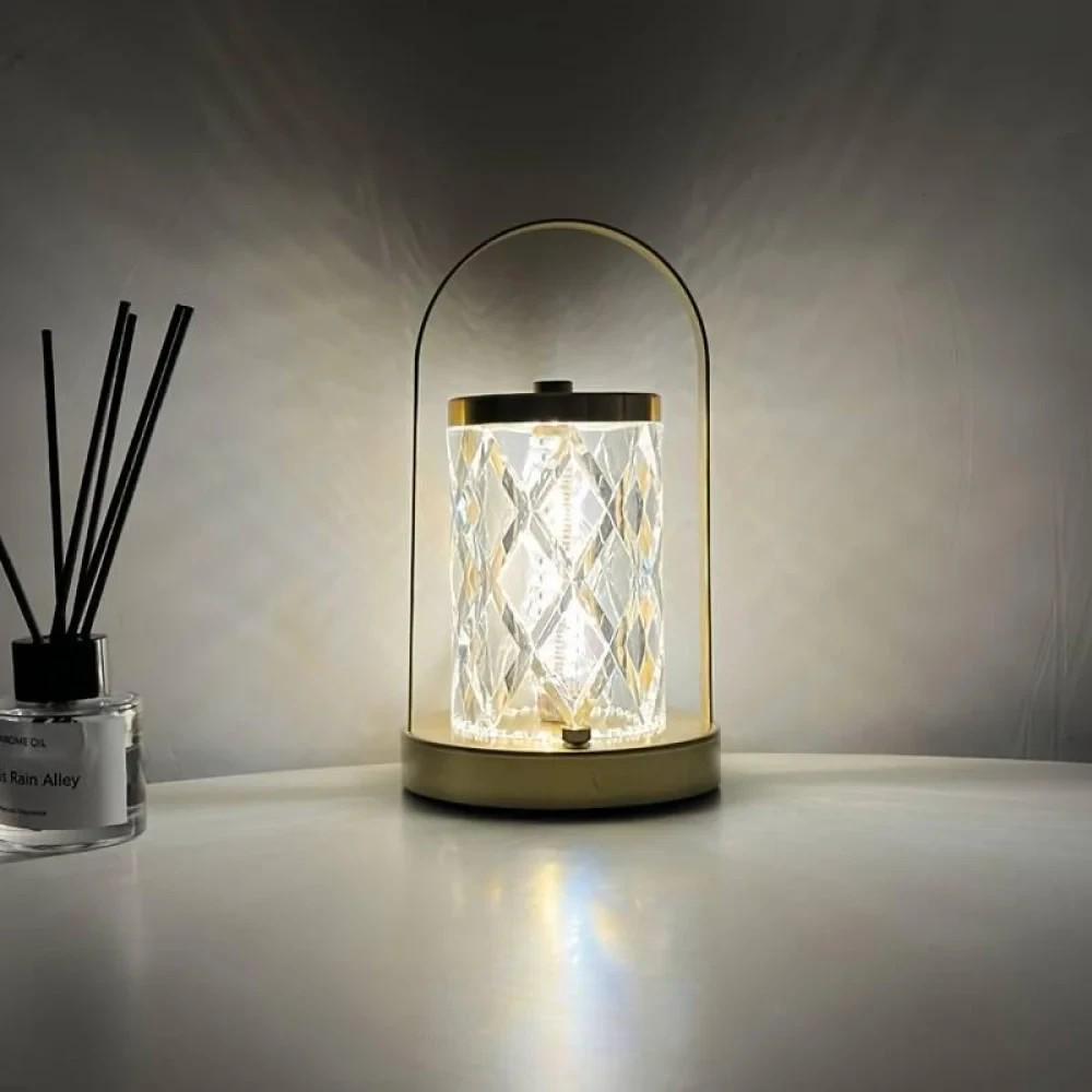 Лампа-нічник Fabol L270 1500 мАг акумуляторна із сенсорним керуванням Black Golden