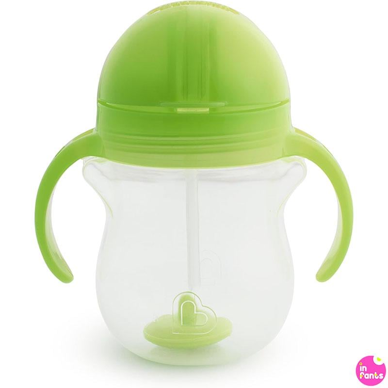 Поїльник з трубочкою Munchkin Any Angle 210 мл Салатовий (00480) - фото 2 Поїльник з трубочкою Munchkin Any Angle 210 мл Салатовий (00480) - фото 2