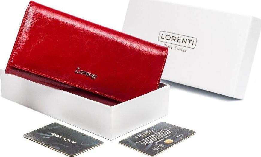 Кошелек женский кожаный LORENTI 72031-BPR-1332 Красный
