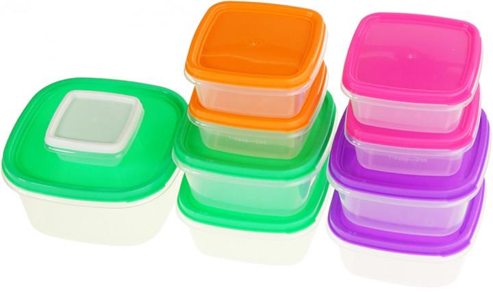 Набір харчових контейнерів Supretto 10 шт. (1280727812)