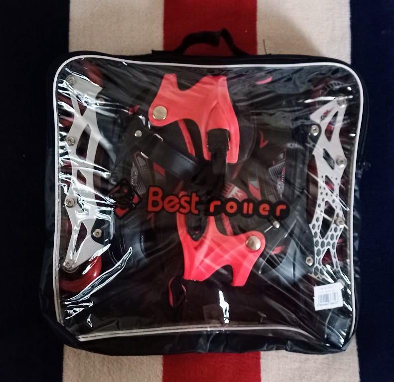 Ролики дитячі Best Roller 30258 р. 34-37 з підсвіткою переднє колесо Червоний (roll713br) - фото 2 Ролики дитячі Best Roller 30258 р. 34-37 з підсвіткою переднє колесо Червоний (roll713br) - фото 2