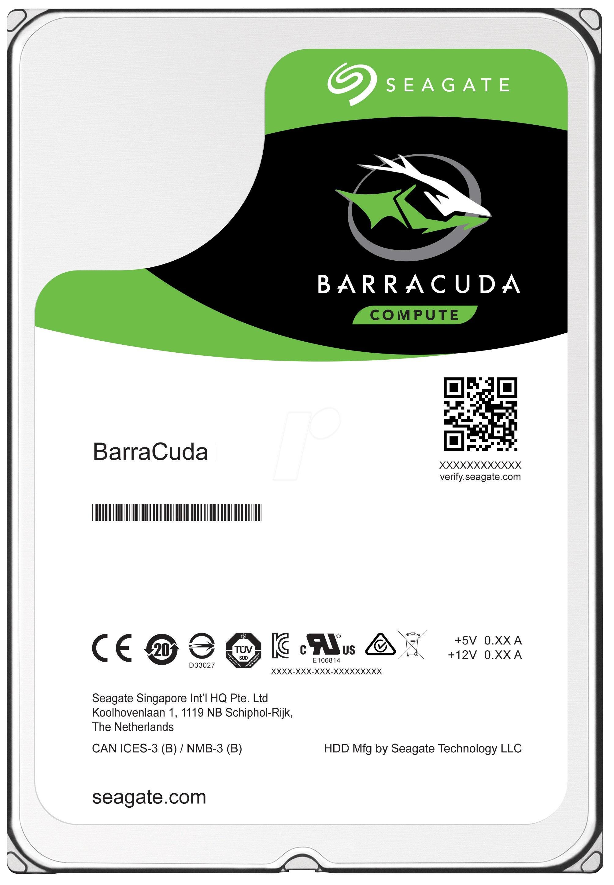 Жесткий диск Seagate BarraCuda HDD 2,5" SATA 4TB 5400rpm/128MB (ST4000LM024)