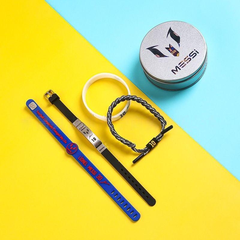 Набор браслетов Lionel Messi в металлическом футляре (26972669)