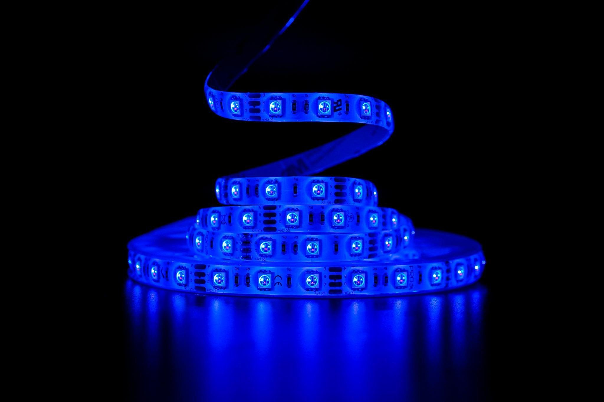 Светодиодная лента Prolum 5050/60 IP65 Series-SG RGB 12V Разноцветный (28522716) - фото 6 Светодиодная лента Prolum 5050/60 IP65 Series-SG RGB 12V Разноцветный (28522716) - фото 6