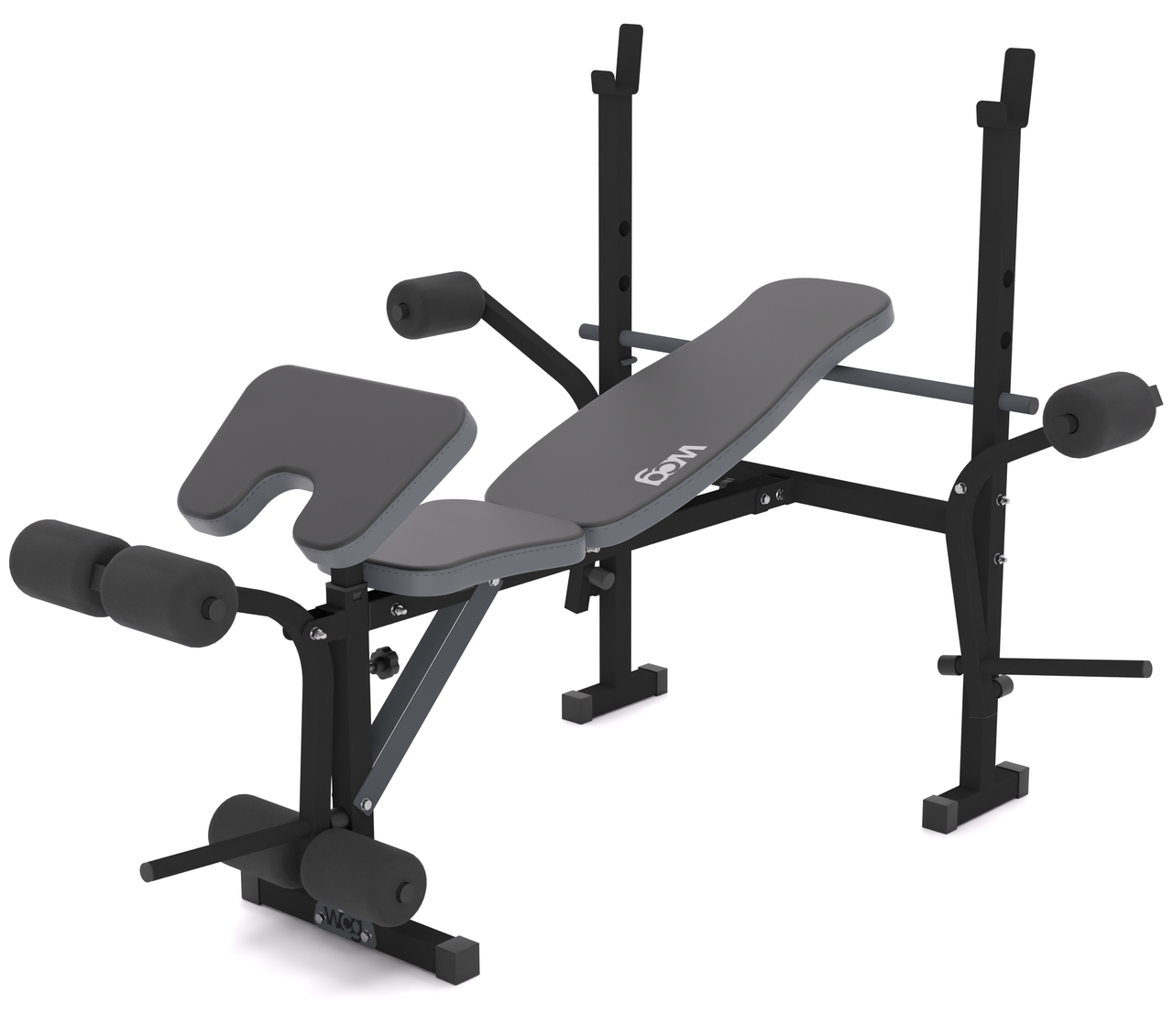 Скамья для жима WCG 0055 с партой Скотта/бабочкой/блоком для ног 3 положения спинки (wcg-0055 ps)