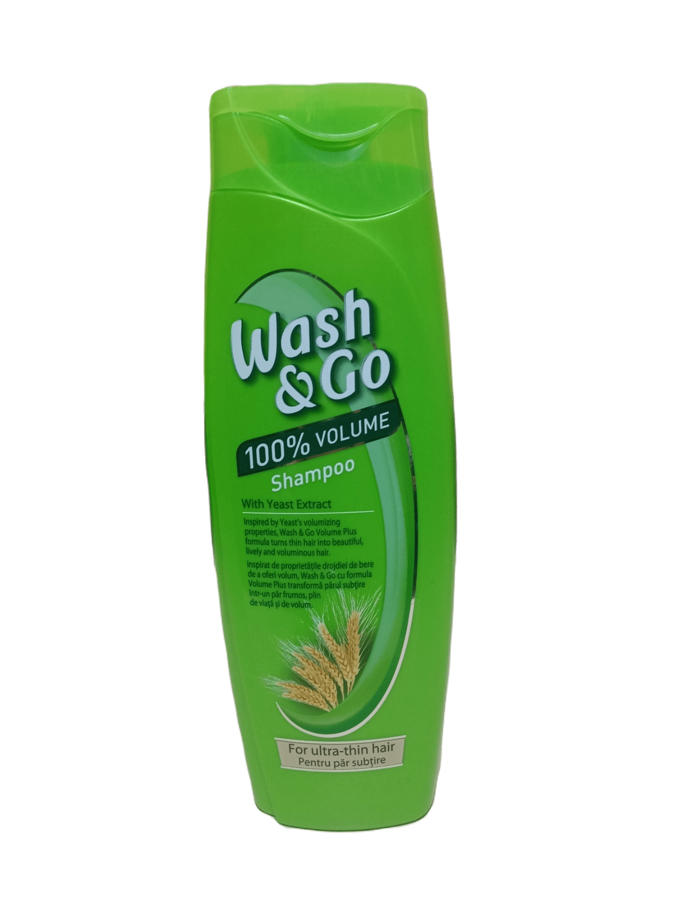 Шампунь з екстрактом пшениці Wash & Go для тонкого волосся 400 ml (14039011)