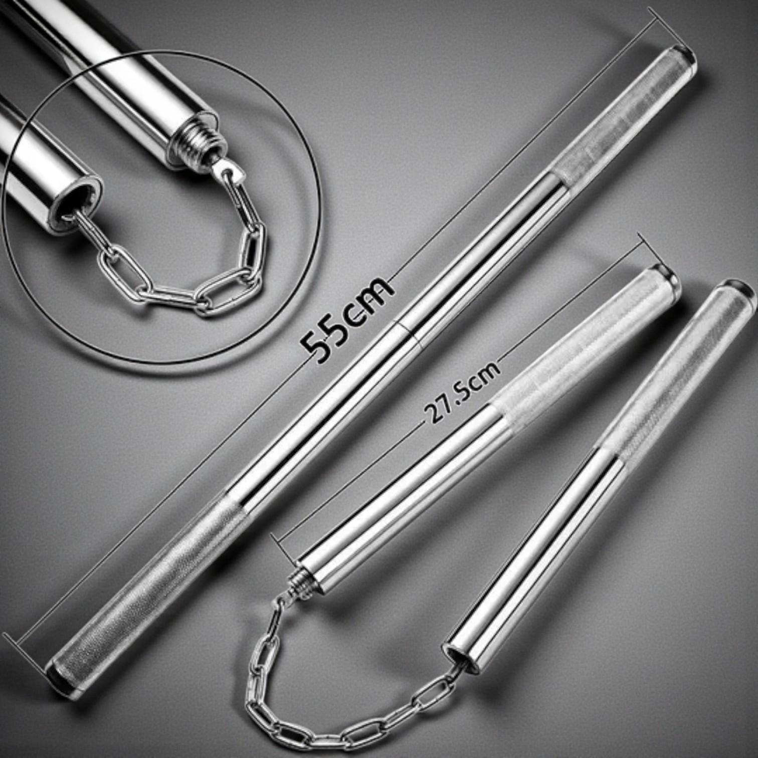 Нунчаки тренировочные трансформеры 2в1 стальные Серебристый (3_7_0_1C) - фото 12 Нунчаки тренировочные трансформеры 2в1 стальные Серебристый (3_7_0_1C) - фото 12