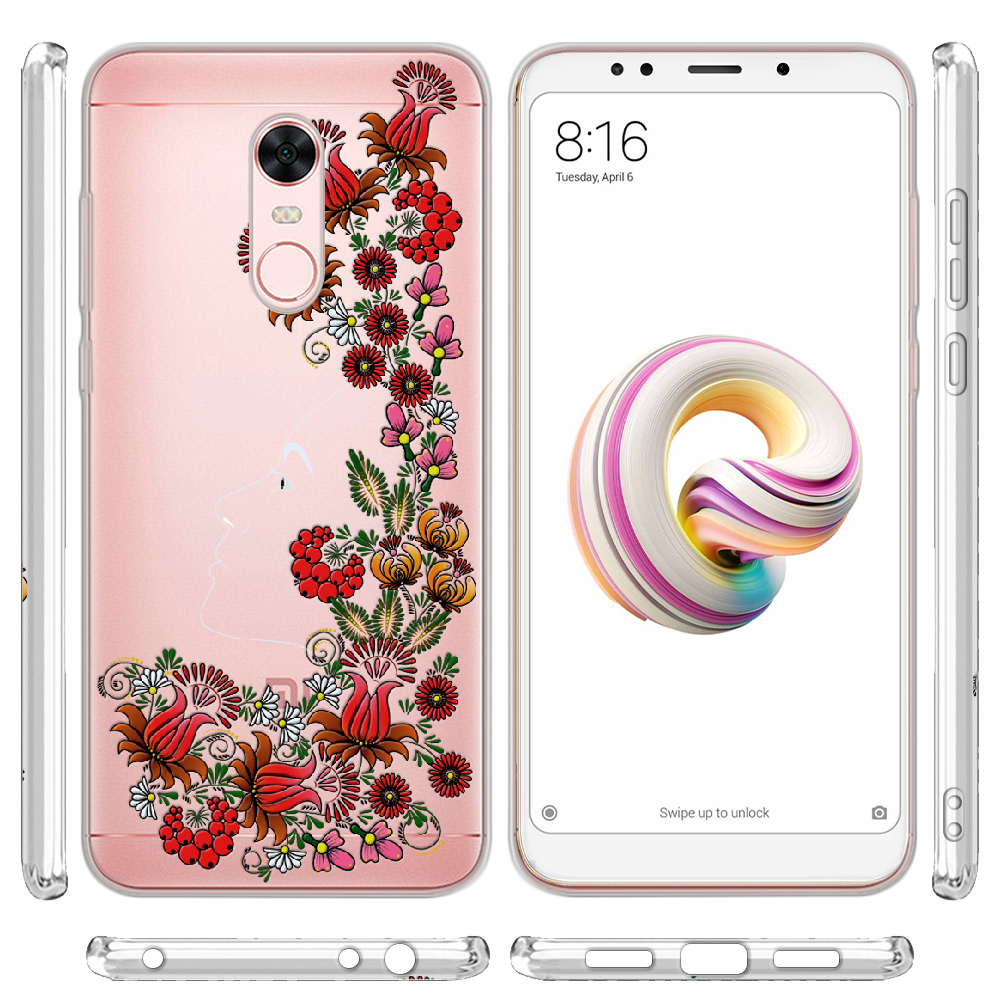 Чехол BoxFace Xiaomi Redmi 5 Plus 3D Ukrainian Muse Прозрачный силикон (32522-bk64-32522) - фото 3 Чехол BoxFace Xiaomi Redmi 5 Plus 3D Ukrainian Muse Прозрачный силикон (32522-bk64-32522) - фото 3